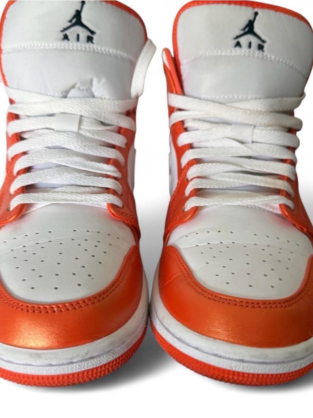 Air Jordan 1 Mid SE Electro Orange Men’s Size 9 DM3531-800 //women 11